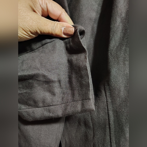 Context Woman Brown Linen Blend 2PC Suit | Size 18W | NWT - Picture 6 of 14